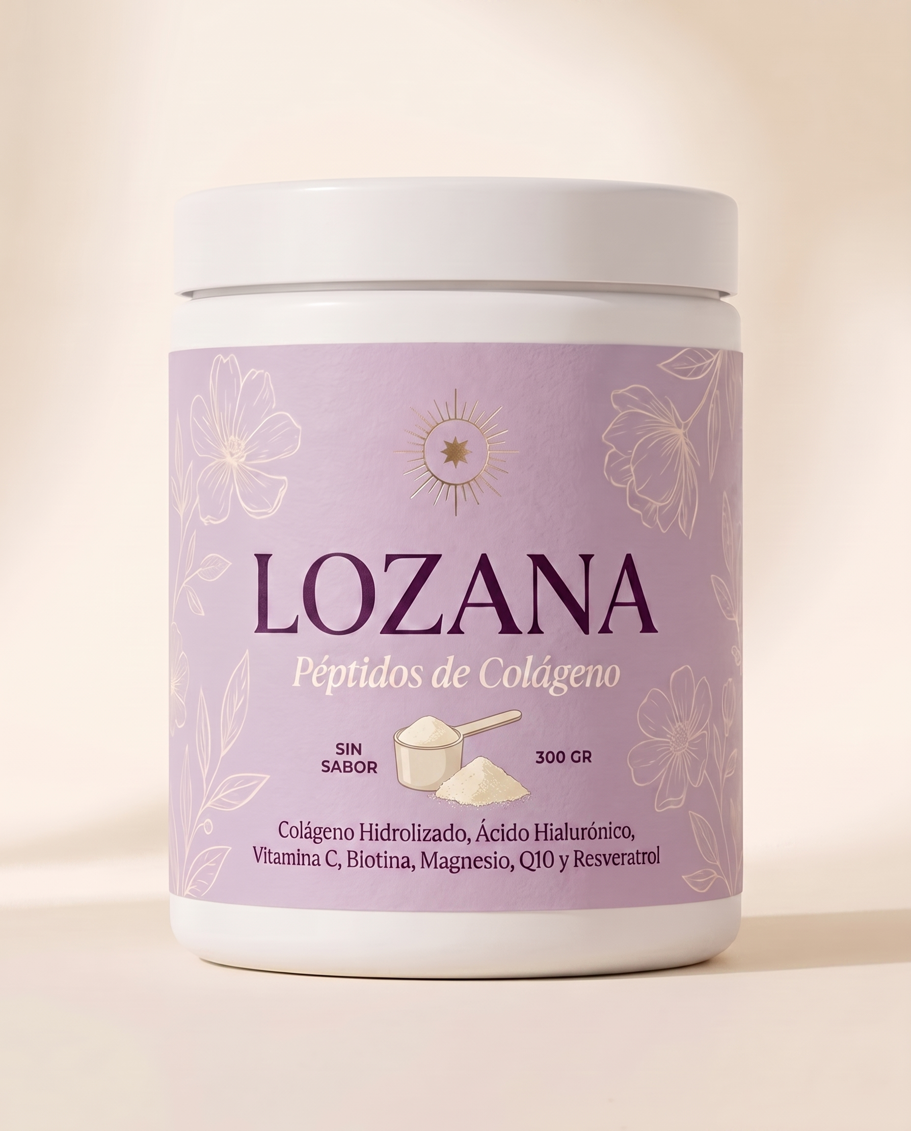 LOZANA pote 300g de frente