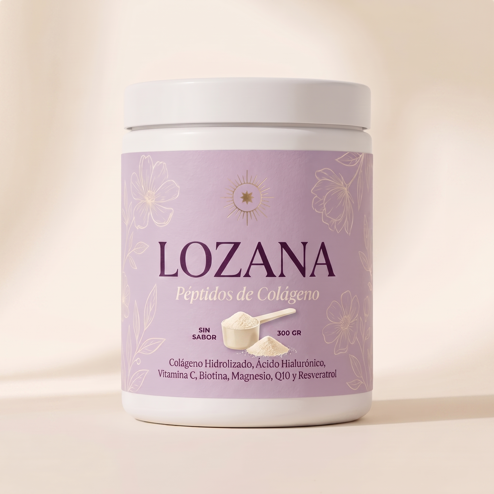 LOZANA pote 300g Péptidos de Colágeno